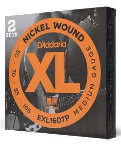 Cuerdas para bajo D'Addario - XL Nickel - EXL160TP -