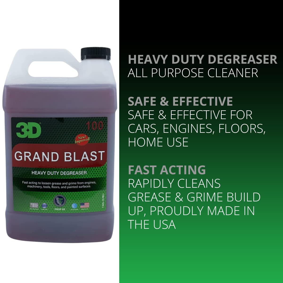 Limpiador de Motor 3D Grand Blast - Desengrasante - Imagen 4