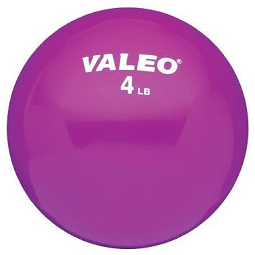 Pelota de Fitness de 4 Libras Valeo con Cubierta de Vinilo