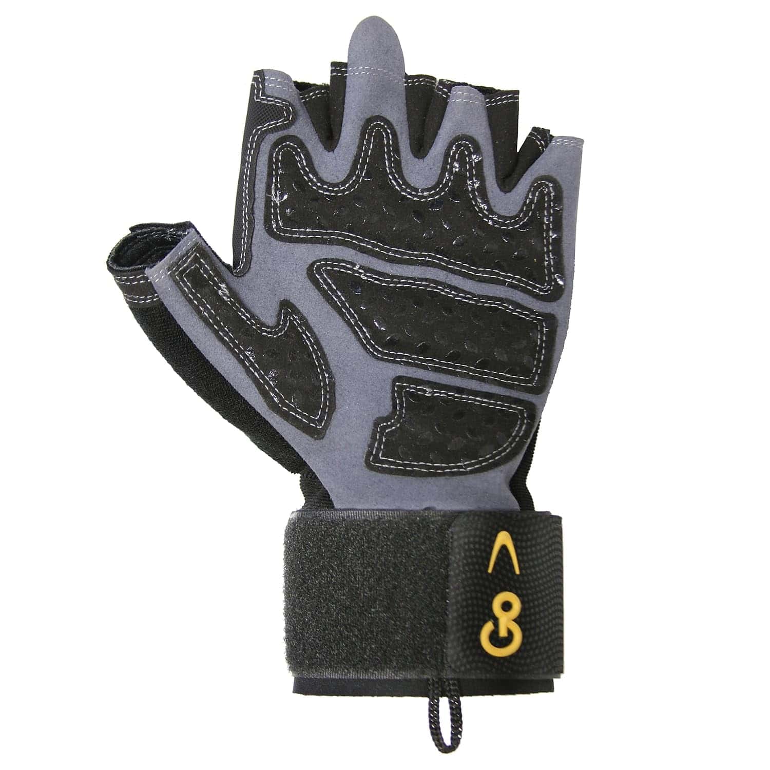 Guantes de Muñeca GoFit Diamond-Tac Negros con Envoltura, - Imagen 4