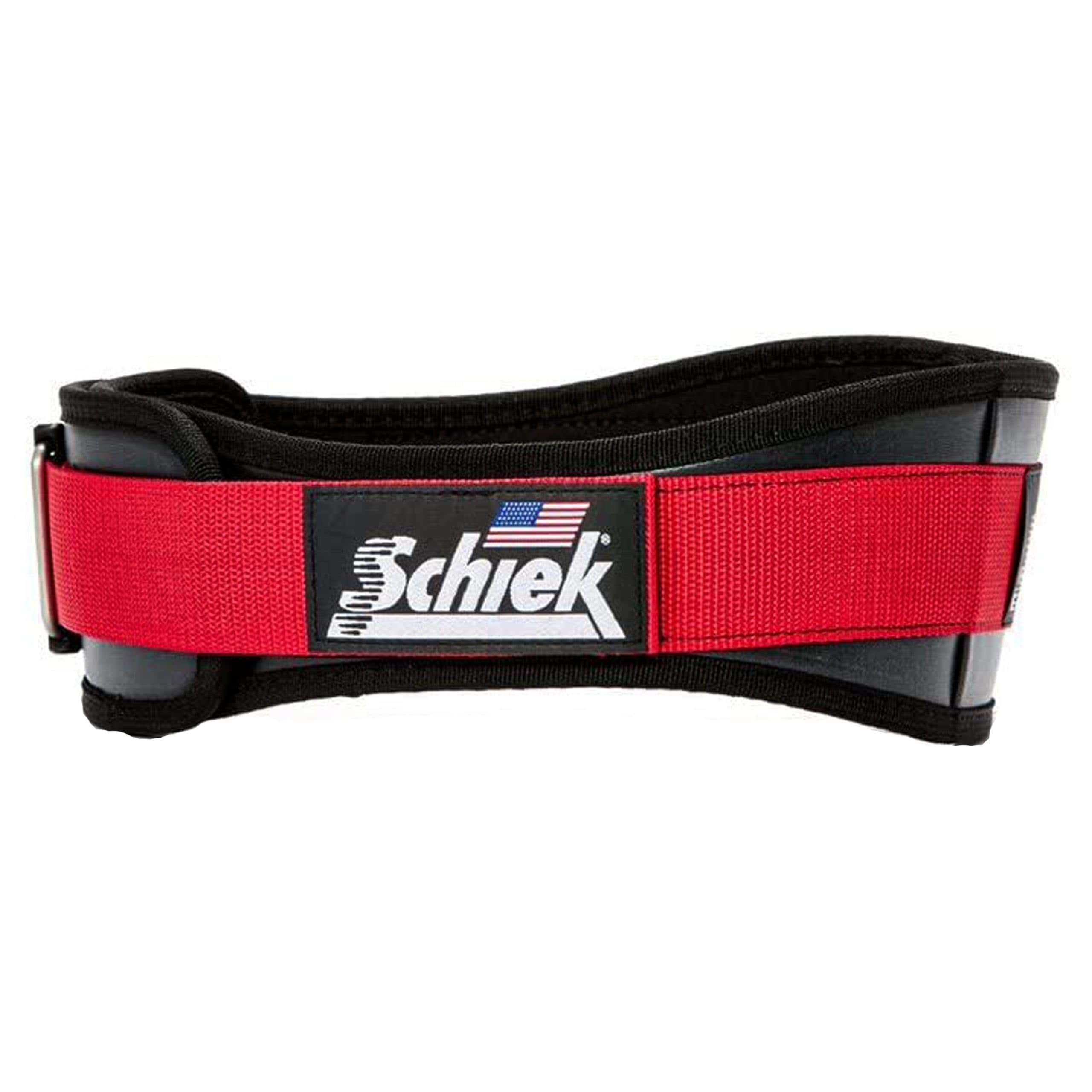 Cinturón de Levantamiento de Pesas Schiek -Rojo