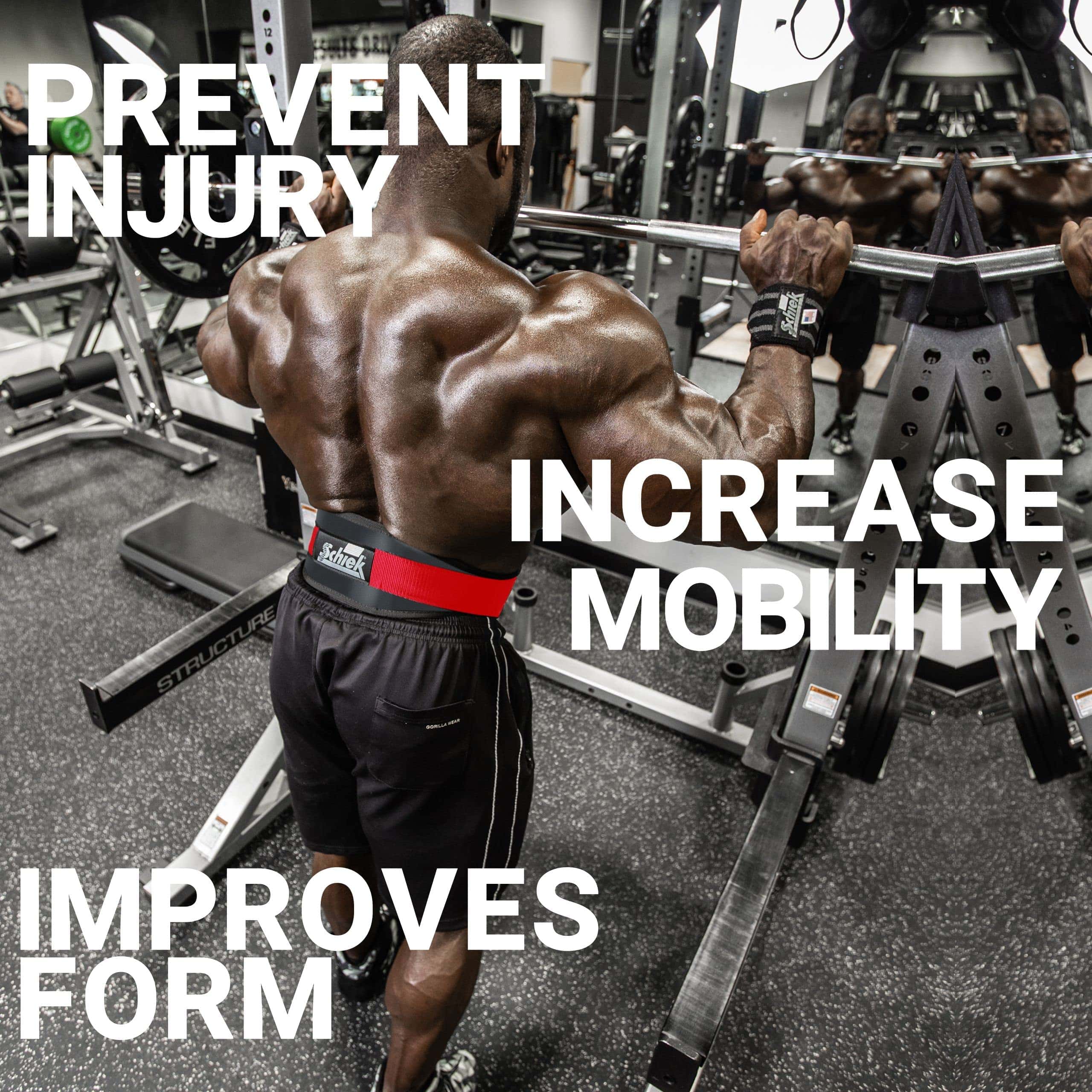 Cinturón de Levantamiento de Pesas Schiek -Rojo - Imagen 6