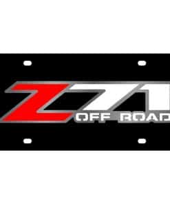 Placa de licencia de acrílico Eurosport -1 Offroad