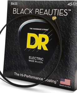 Cuerdas de Bajo DR Strings, Black Beauties BASS Negro