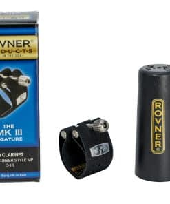 Abrazadera Rovner y Tapa de Plástico para Clarinete Bb -