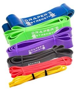 Bandas de Resistencia Resistente de DRAPER'S STRENGTH para