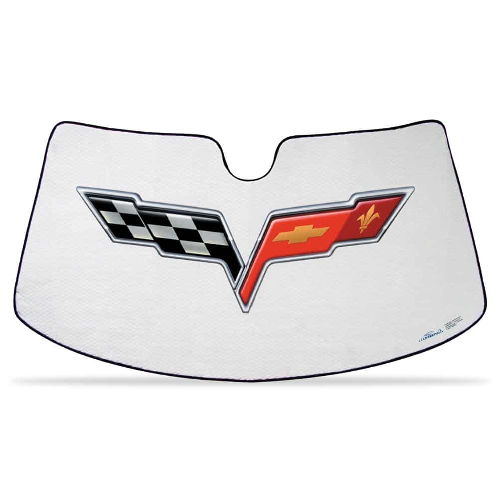 Cubierta plegable personalizada para parabrisas Corvette C6