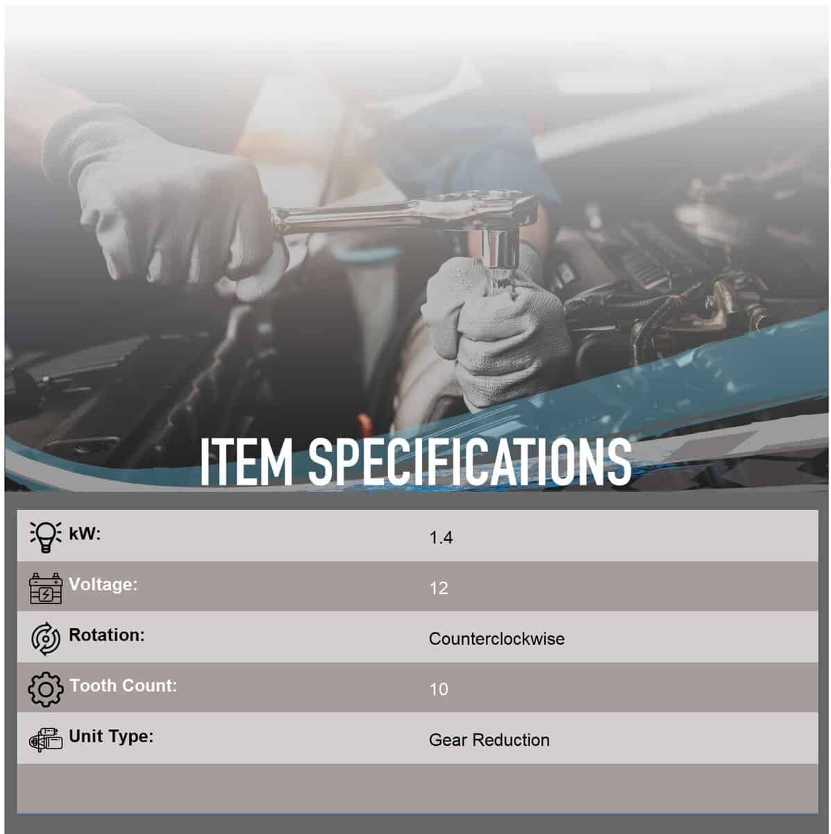 Arrancador Nuevo Compatible con Volkswagen Beetle Jetta - Imagen 4