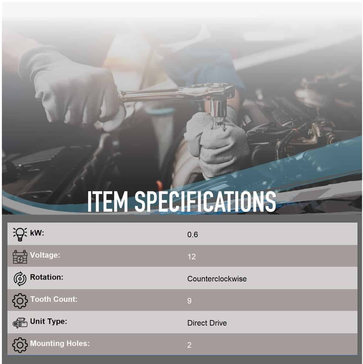 Arrancador Nuevo Compatible con Motores Fuera de Borda - Imagen 4