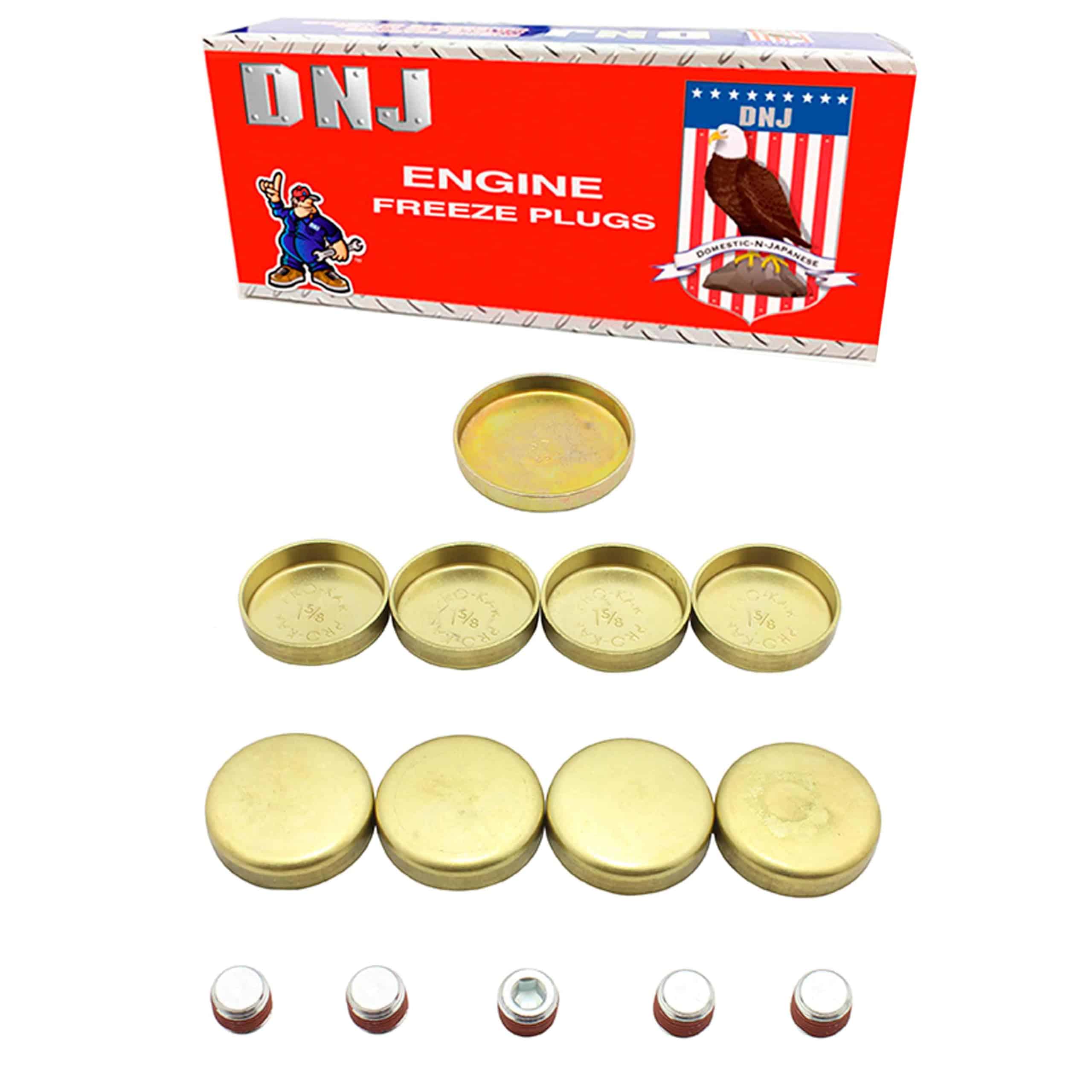 Juego de Tapones de Congelación de Latón DNJ FPS3174 para