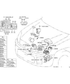 Toyota Genuine Parts - Block Assy, Fusible (82620-42040)