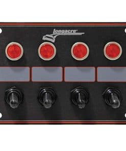 Panel de Accesorios Longacre 52-44865 con 4 Interruptores y