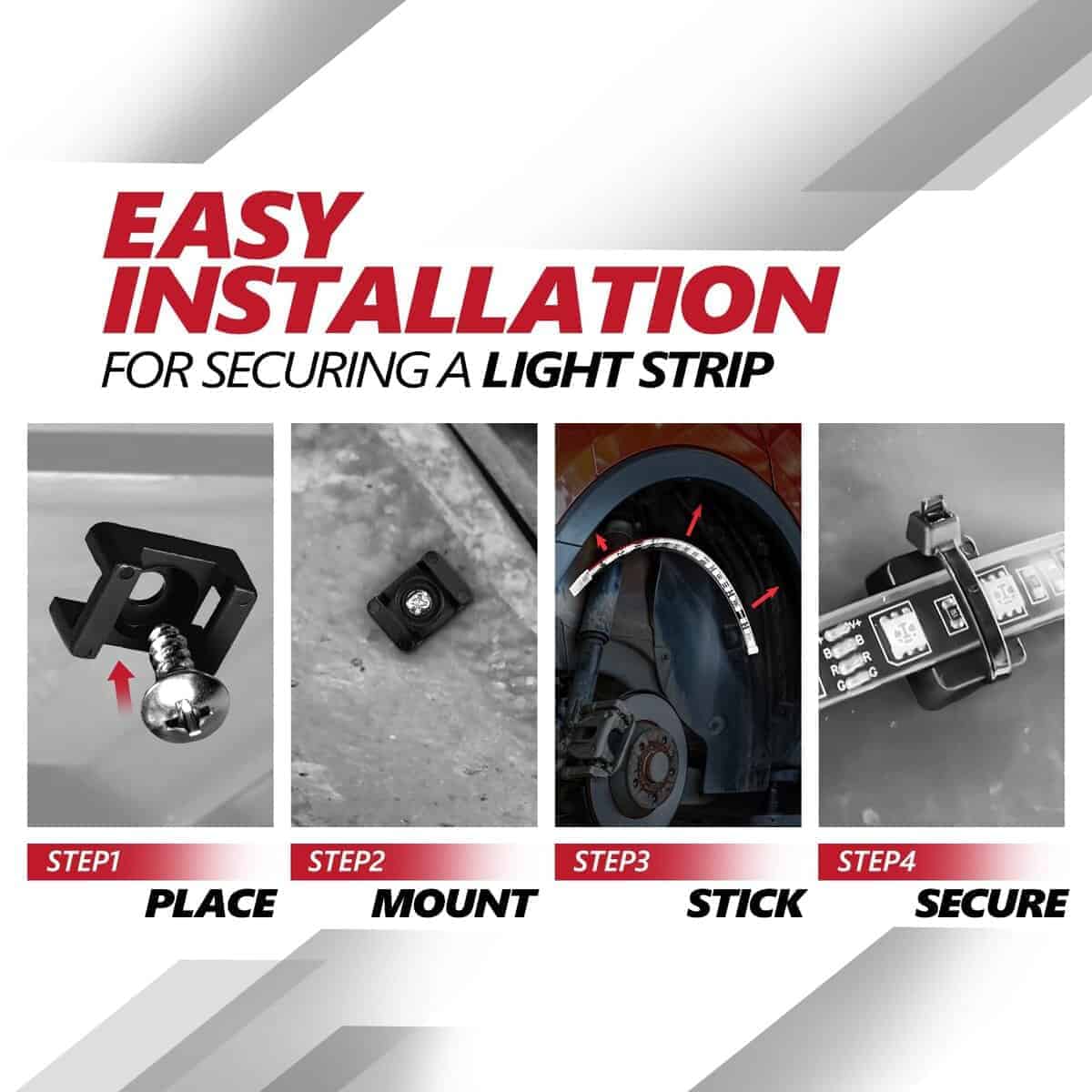 Luces RGB para Ruedas OPT7 Aura con Control Remoto, Luces - Imagen 7