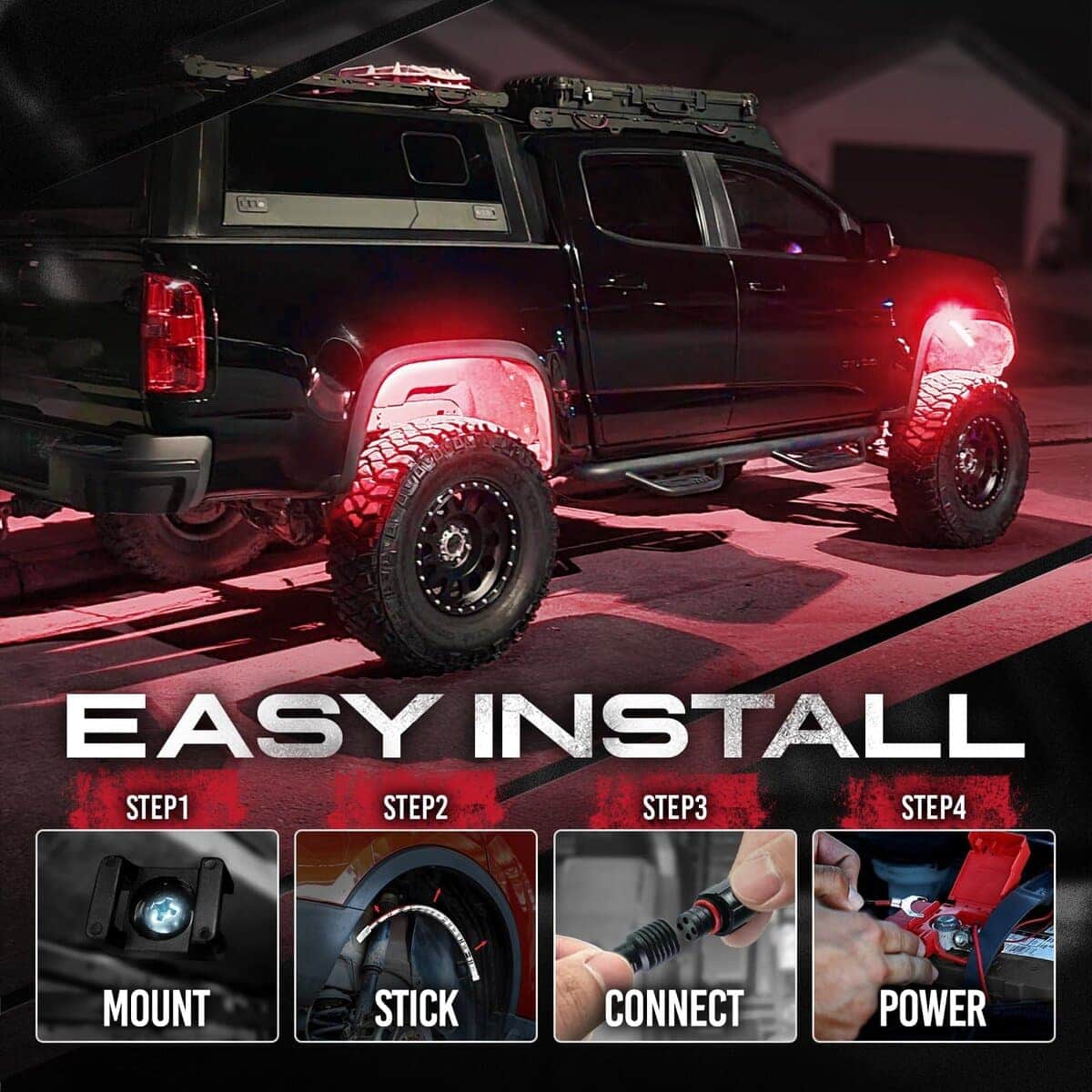 Luces RGB para Ruedas OPT7 Aura con Control Remoto, Luces - Imagen 5