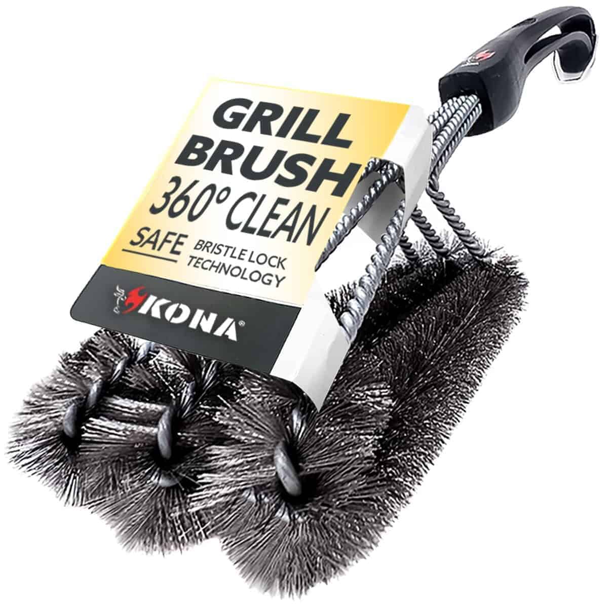 Cepillo de parrilla Kona 360 Clean - Potente limpiador de