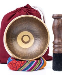 Bol Tibetano del Ojo Maléfico - Cuenco de Meditación con