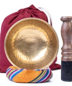 Tazón Cantor DAITOKUji - Tazón de meditación con cojín,