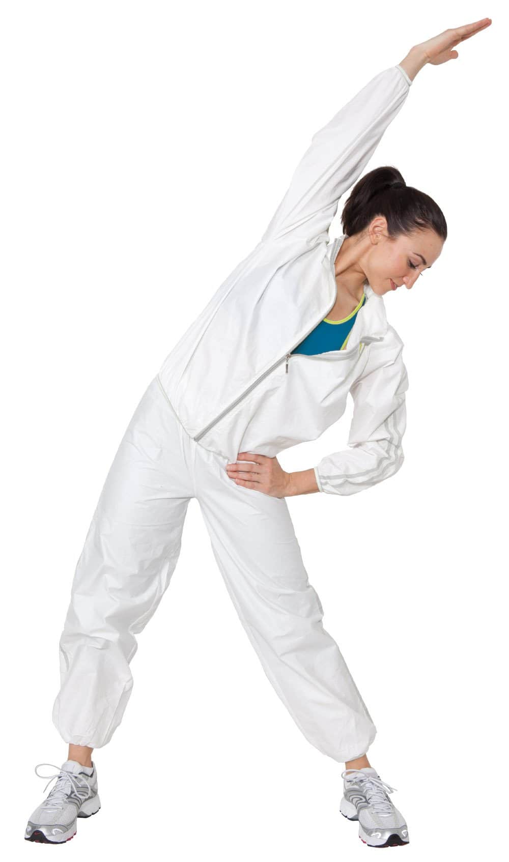 Traje de Sauna de Tela Sportline con Forro Tejido Suave,