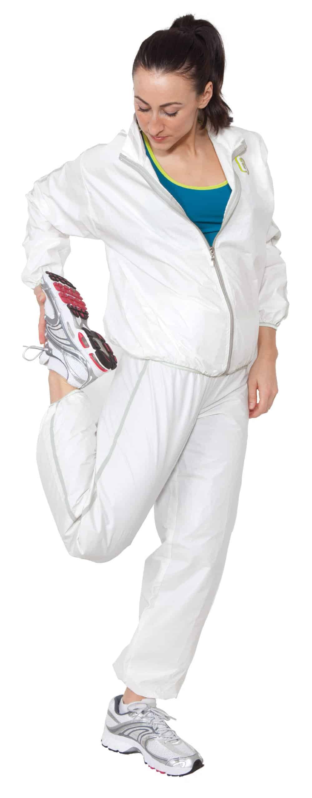 Traje de Sauna de Tela Sportline con Forro Tejido Suave, - Imagen 3