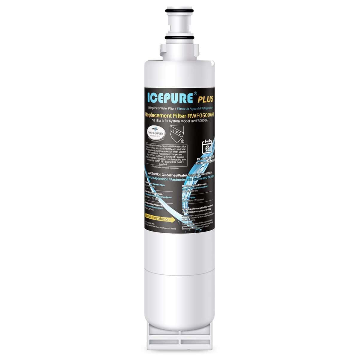 ICEPURE PLUS 4396508 Filtro de Agua para Refrigerador de