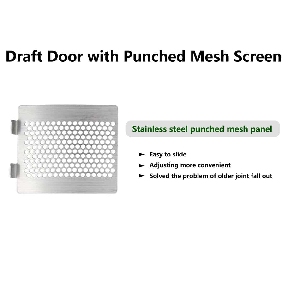 Puerta de Tiro de Acero Inoxidable KAMaster para Mini, - Imagen 4