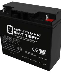 Batería Mighty Max 12V 18AH para Cortadora de Cepillo y