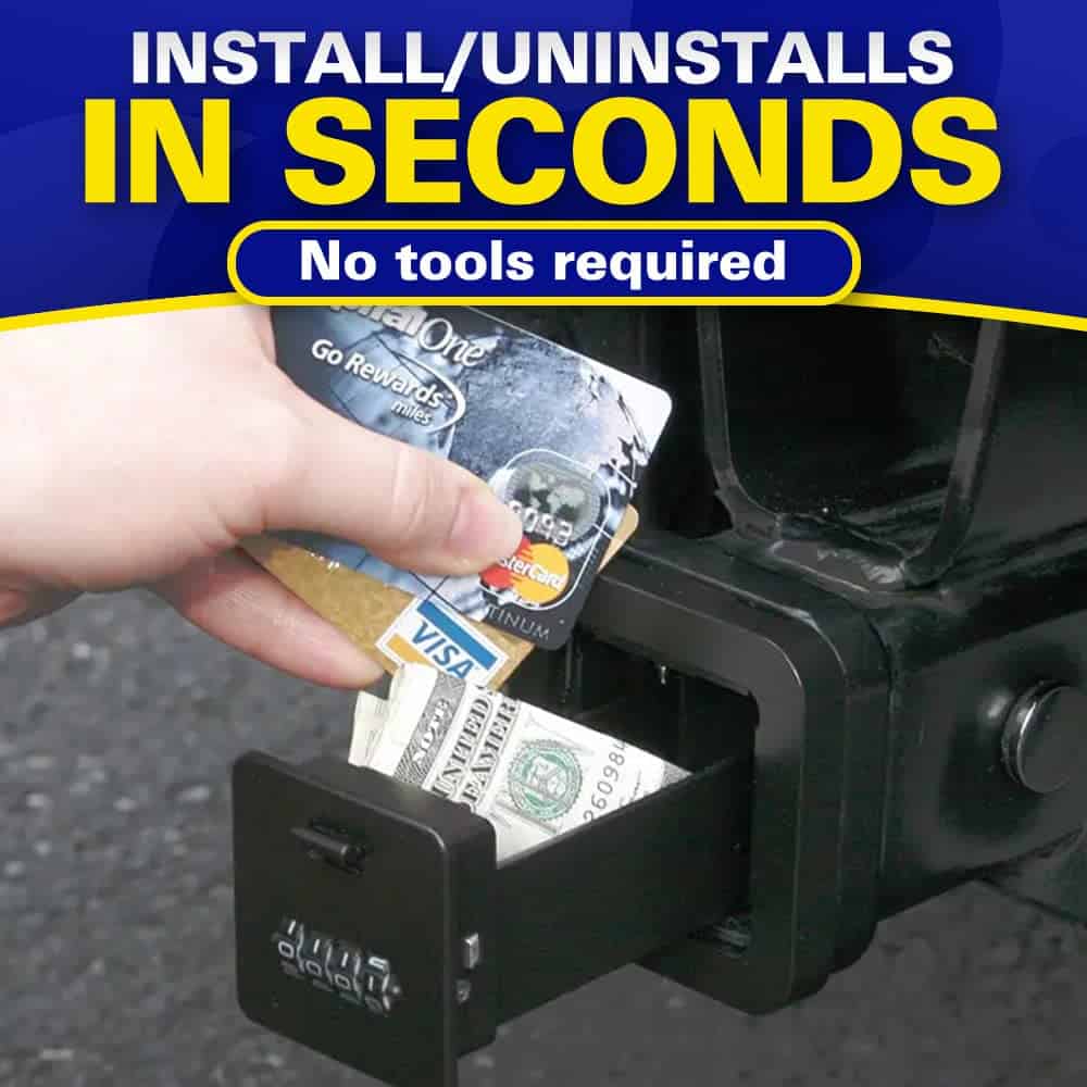 Cajón de Repuesto Negro HitchSafe HS7041 - Imagen 5