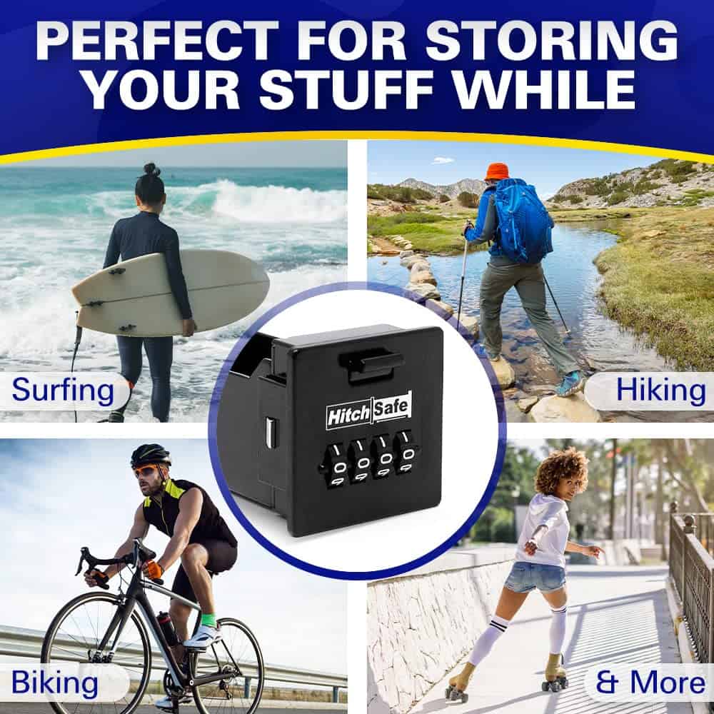 Cajón de Repuesto Negro HitchSafe HS7041 - Imagen 8