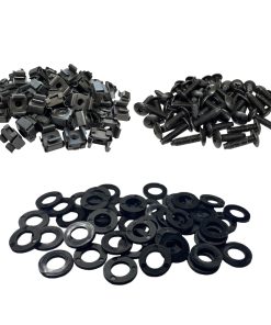 RackGold™ 10-32 Tuercas en Jaula y Tornillos con Arandelas