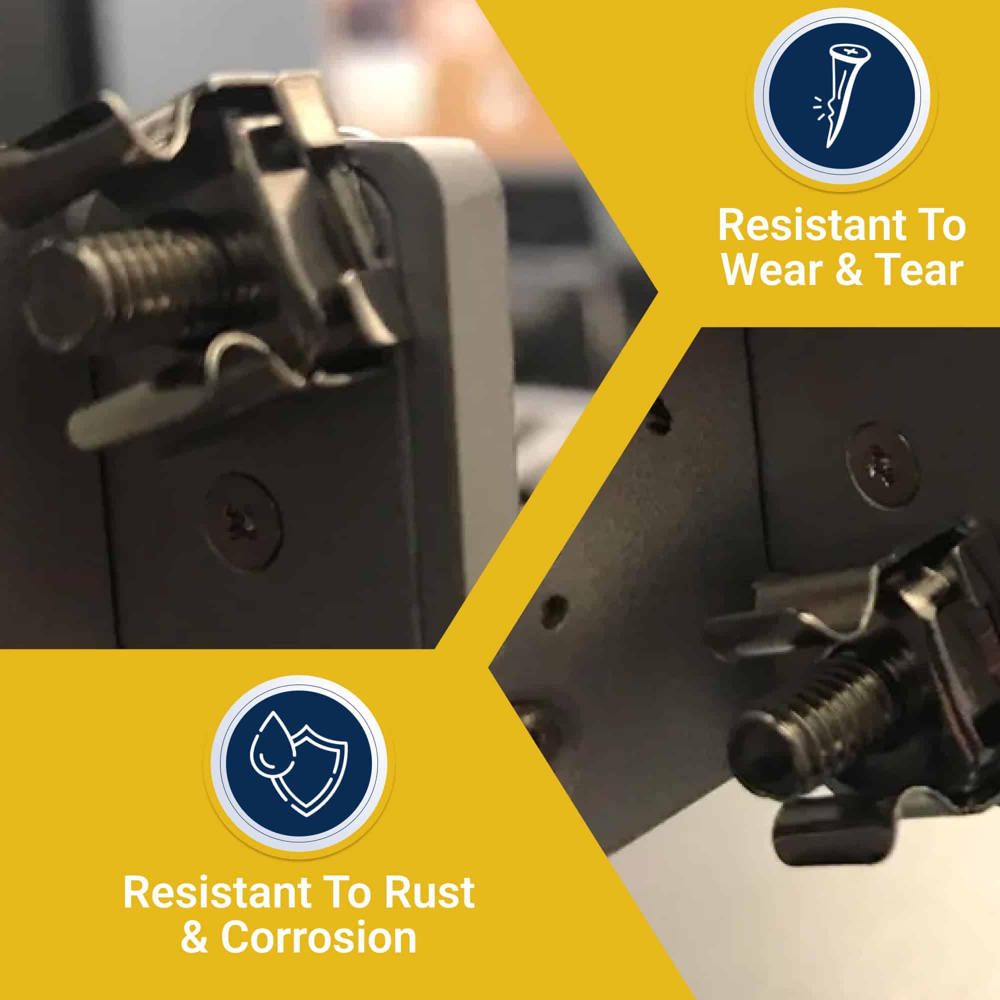 RackGold™ 10-32 Tuercas en Jaula y Tornillos con Arandelas - Imagen 6