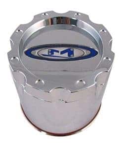 Tapa central cromada de rueda Moto Metal 353B136CH1