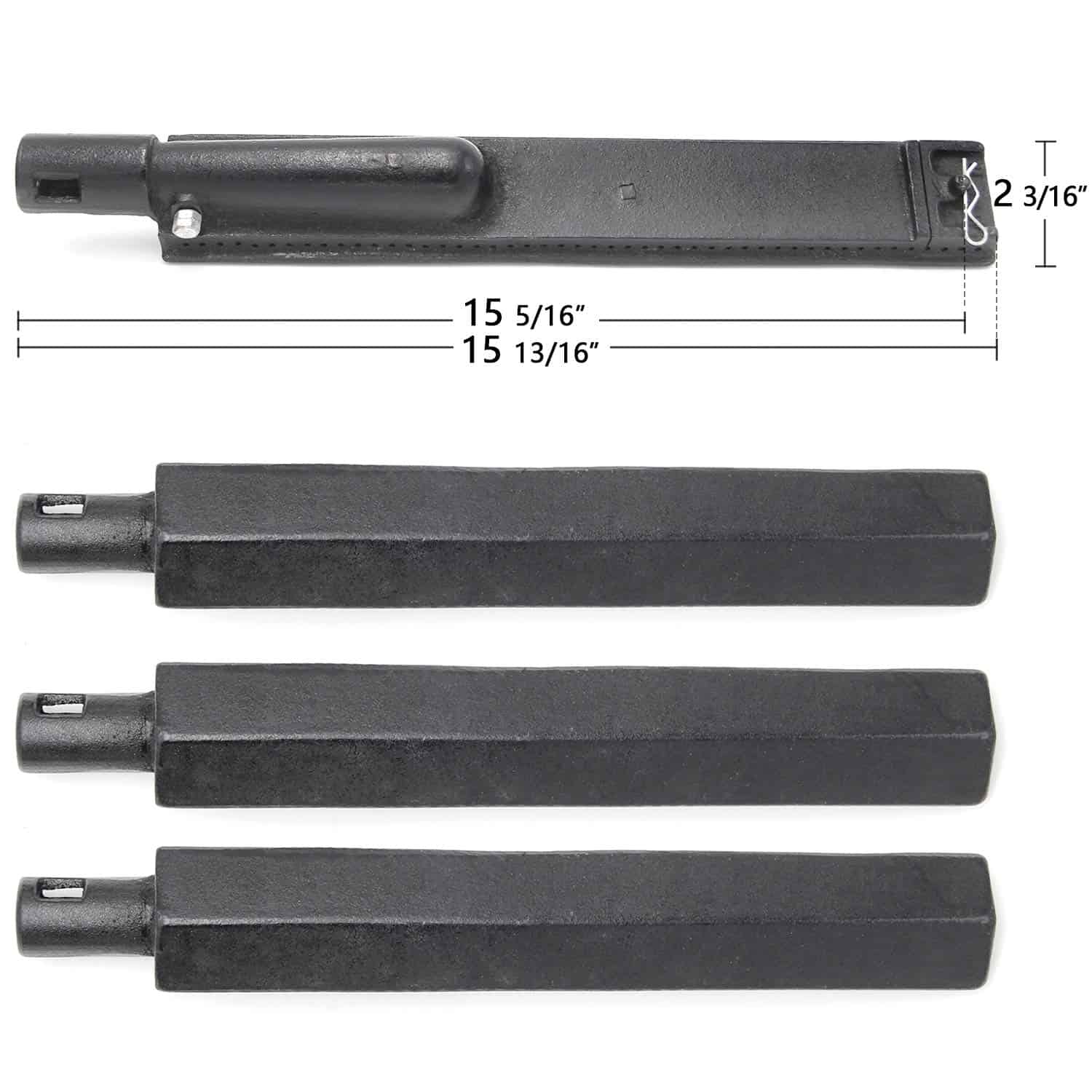 Kit de Tubo de Quemador de Hierro Fundido -Hierro Fundido Re - Imagen 3