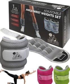 Pesas para Tobillo/Muñeca (1 Par) para -Gris Elegante