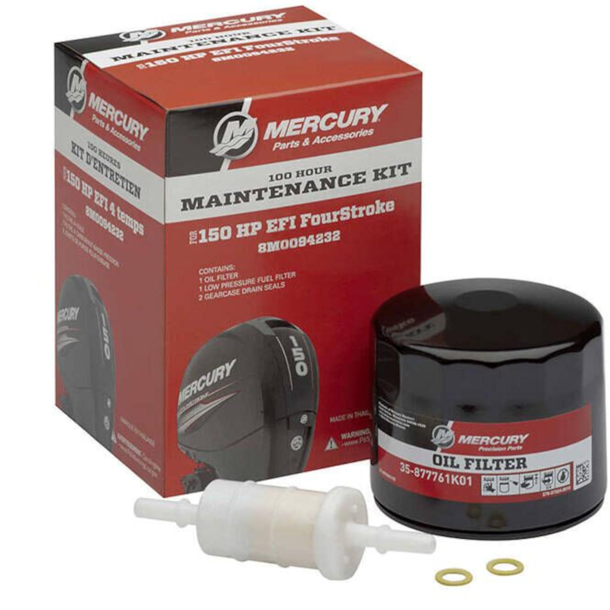 Kit de mantenimiento de 100 horas OEM de MERCURY para motor