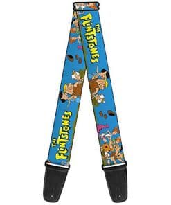 Correa de guitarra de Buckle-Down - Los Picapiedra y los