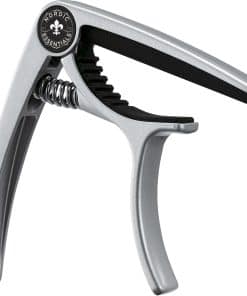Capo de Guitarra Deluxe para Guitarras -Plata Mate Elegante