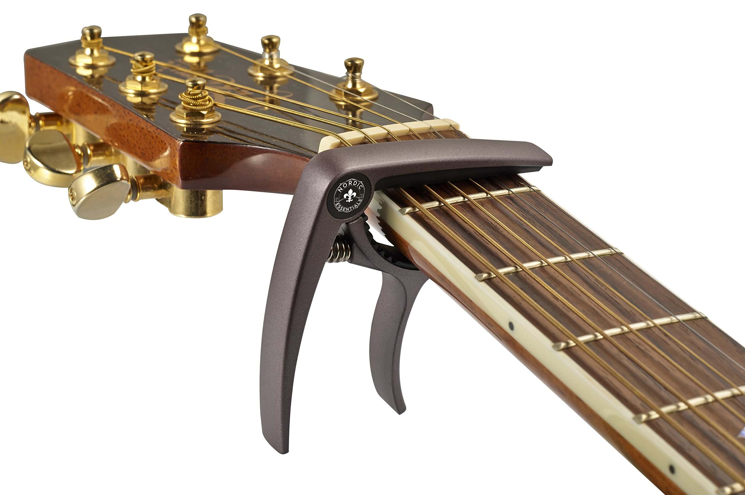 Capo de Guitarra Deluxe para Guitarras -Matte Coffee Dream - Imagen 3