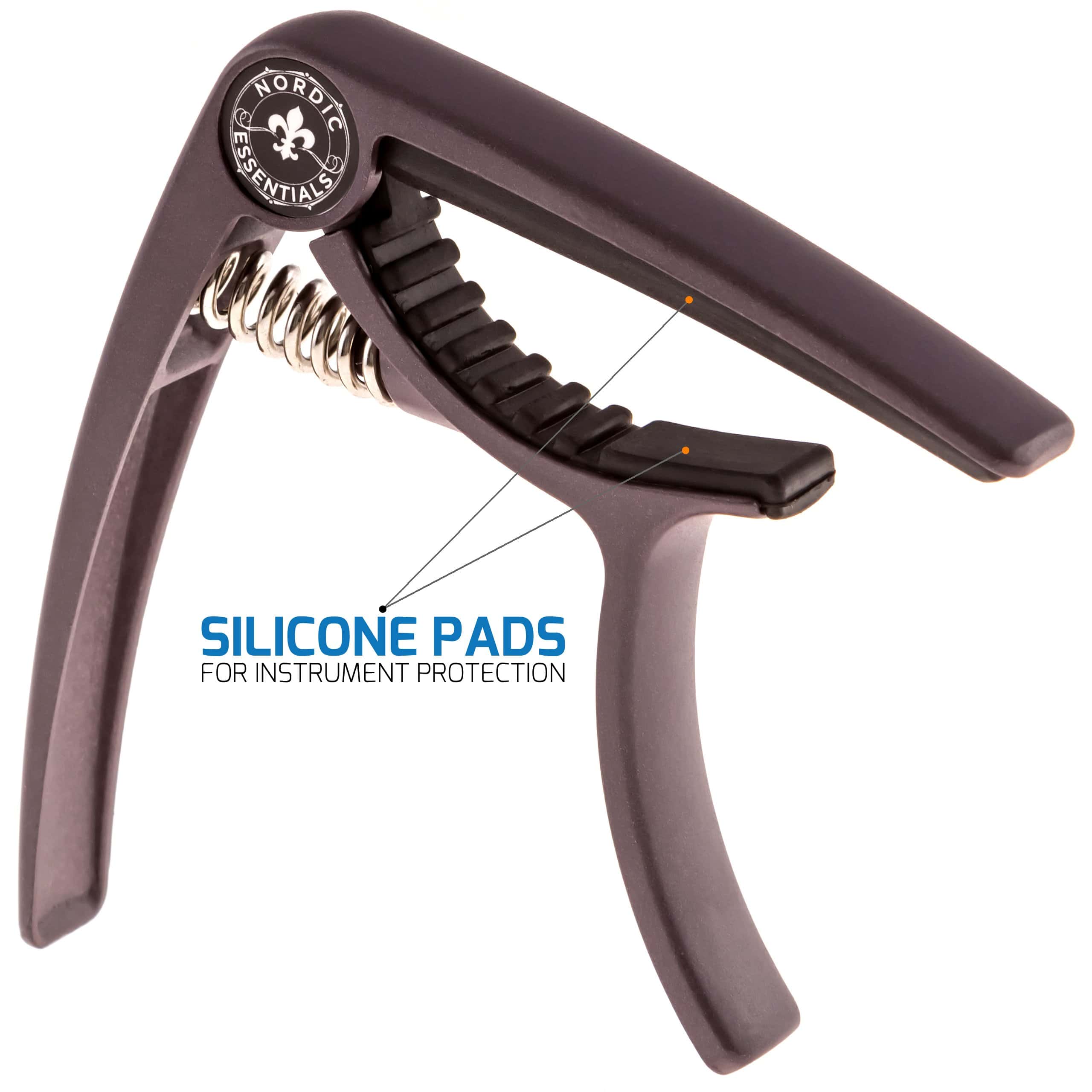 Capo de Guitarra Deluxe para Guitarras -Matte Coffee Dream - Imagen 7