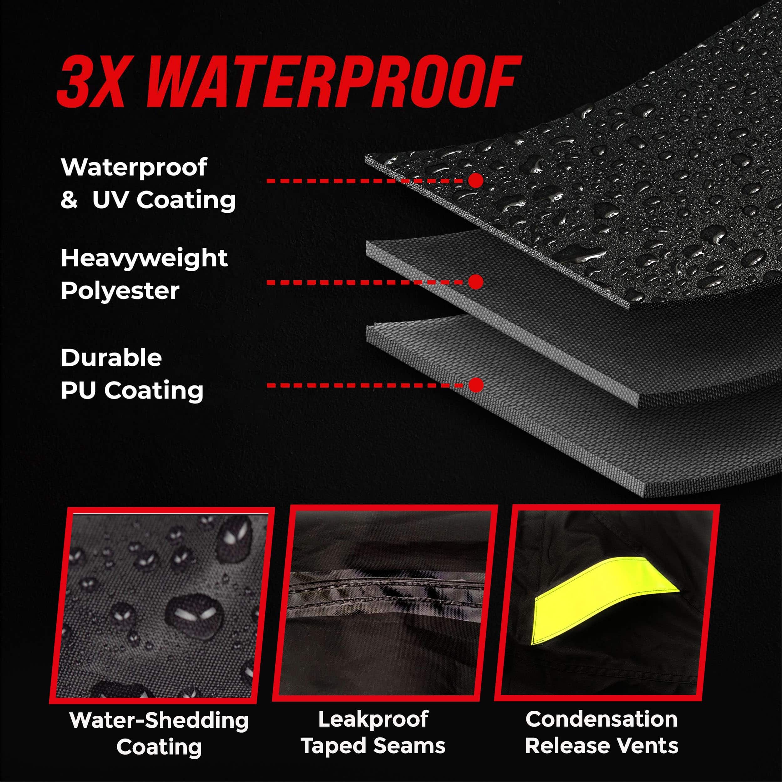 Cubierta para Moto Ultimate Resistente al Agua, Cubierta - Imagen 8