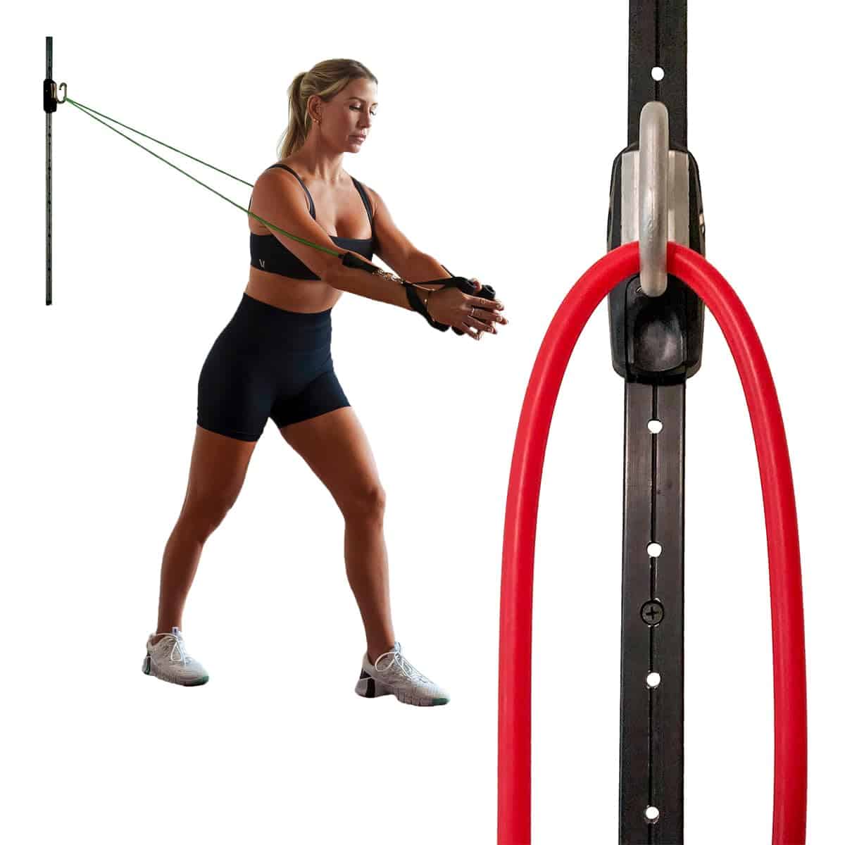Equipo de ejercicio Myosource Kinetic Bands Space Saver Gym