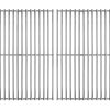 Rejillas de cocina de acero inoxidable 304 sólido, 19 1/4