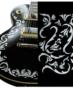 Jockomo Cowboy Fancy Vine WT Guitar Bass Inlay Sticker