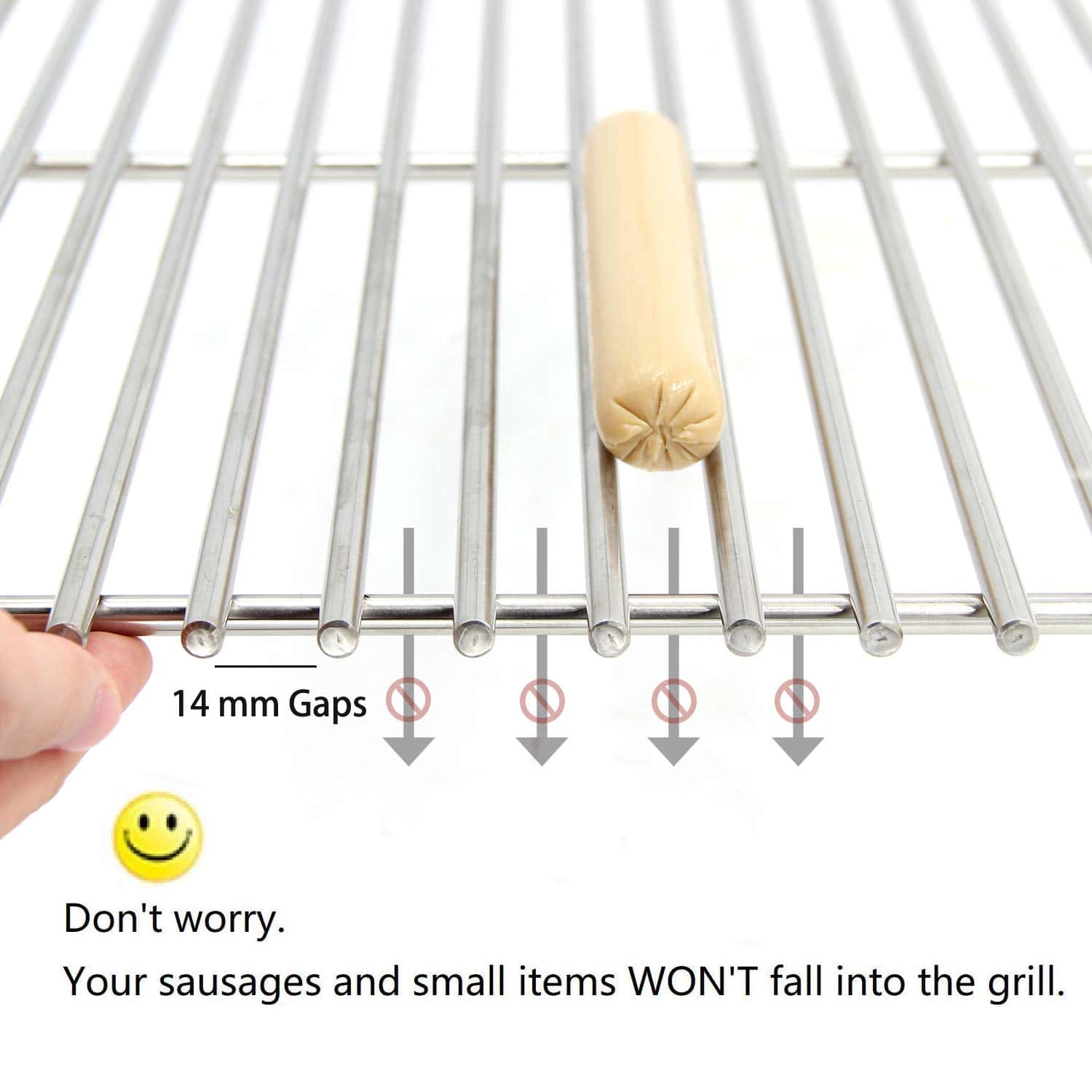 Parrillas de Cocina de Acero Inoxidable Sólido SUS304 de - Imagen 7