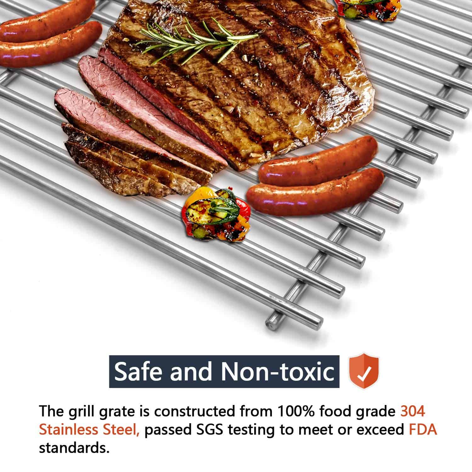 Parrillas de Cocina de Acero Inoxidable Sólido SUS304 de - Imagen 8