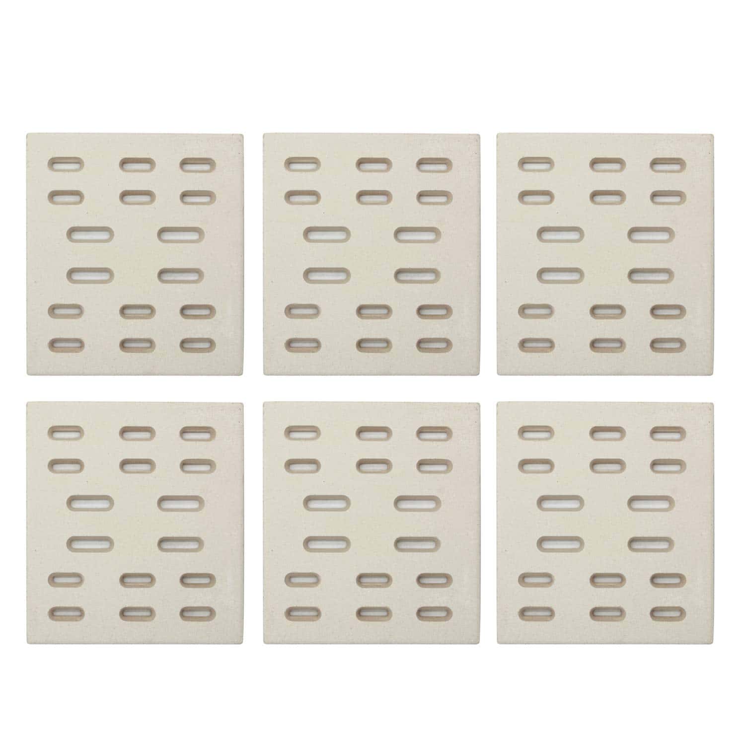 Hongso 8" x 7.25" Reemplazo de Radiante de Cerámica para