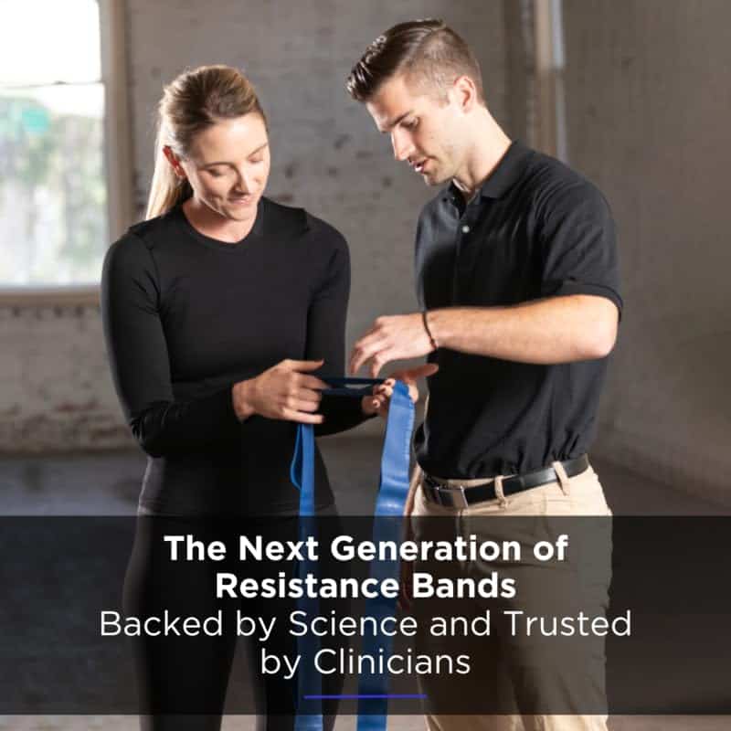 Banda de resistencia THERABAND CLX con bucles, banda de - Imagen 7