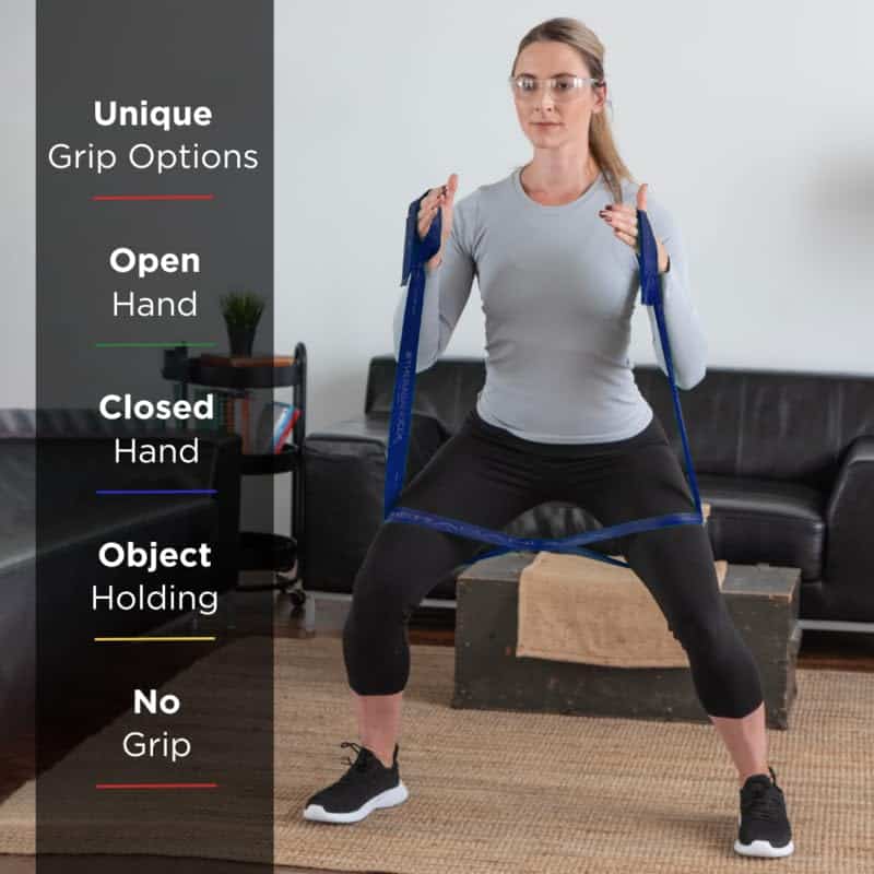Banda de resistencia THERABAND CLX con bucles, banda de - Imagen 6