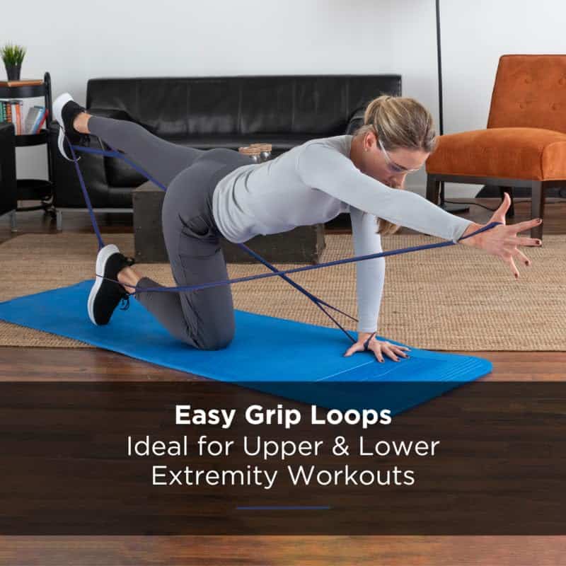 Banda de resistencia THERABAND CLX con bucles, banda de - Imagen 4