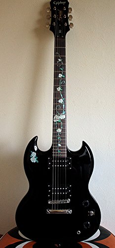Calcomanía de incrustación para guitarra estilo Gypsy Rose - Imagen 3