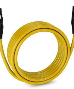 Cable de Micrófono XLR LyxPro de 20 Pies -Amarillo